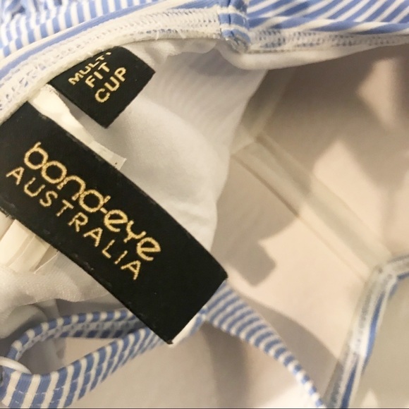 NIP TUCK Bond-Eye Australia Striped Joanne Twist Front  Tummy Control Swimsuit - Picture 8 of 9